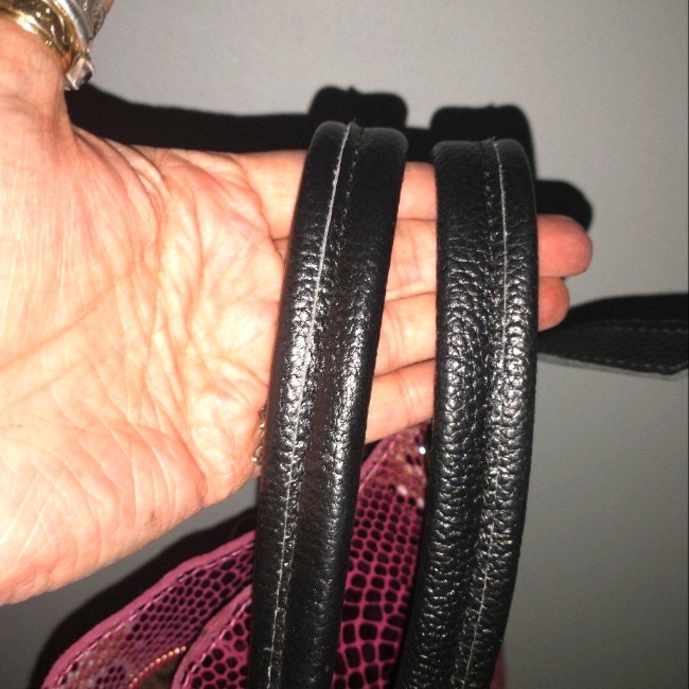 Beautiful Python Bright Pink &Cream,Blk - image 6